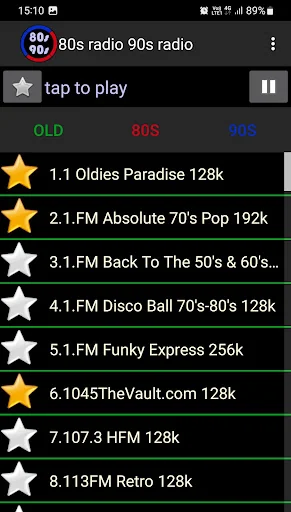 80s + 90s radio