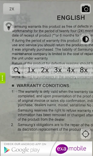 Pocket Magnifier with LED screenshot 4