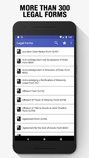 Legal Forms Pro screenshot 1