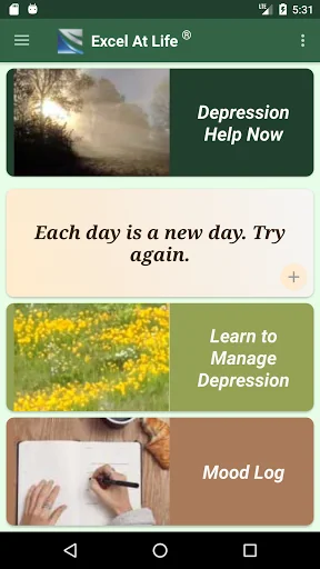 CBT Guide to Depression & Test screenshot 1