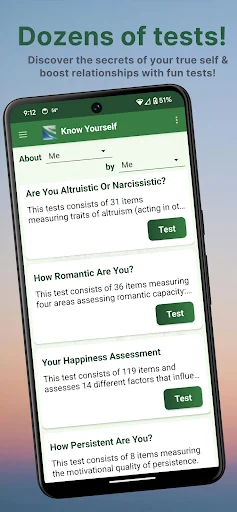 Know Yourself Personality Test screenshot 1