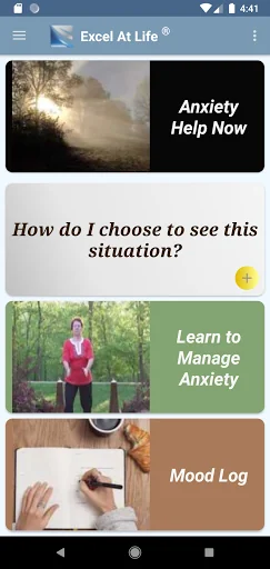 Quieting Anxiety: CBT Tools screenshot 1