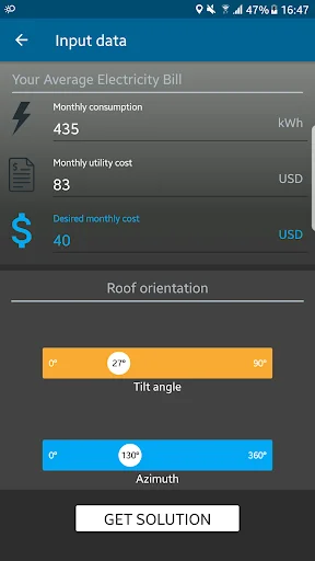 Solar Home - PV Solar Rooftop screenshot 1