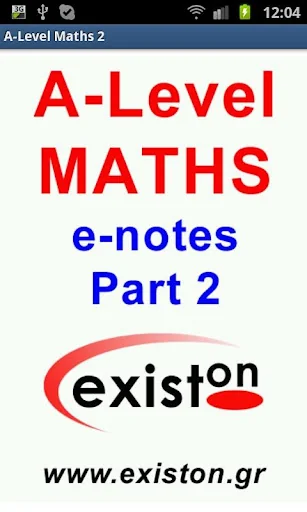 A-Level Mathematics (Part 2)