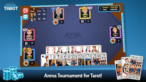 Exoty Tarot online at 3, 4, 5 screenshot 3