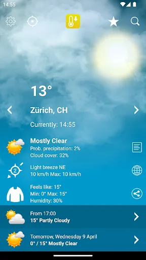 Weather Switzerland XL PRO