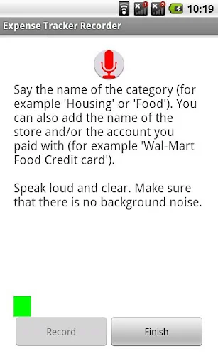 Expense Tracker Recorder