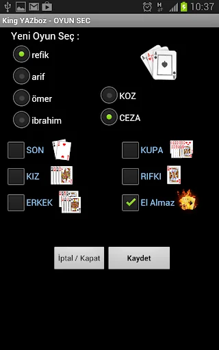 King Yazboz Tablosu screenshot 3
