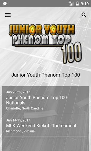 Junior Youth Phenom Top 100