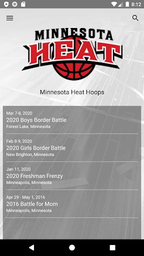 Minnesota Heat Hoops