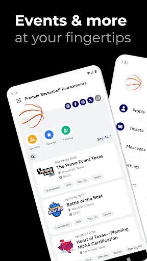Premier Basketball Tournaments