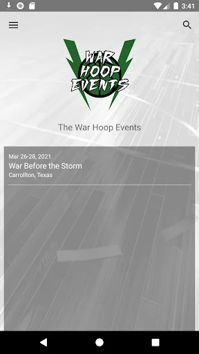 War Hoop Events
