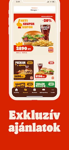 BURGER KING® Magyarország screenshot 3