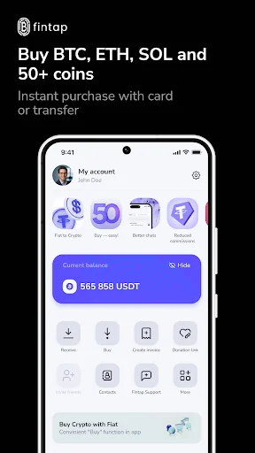 Fintap: Buy Crypto. BTC, ETH