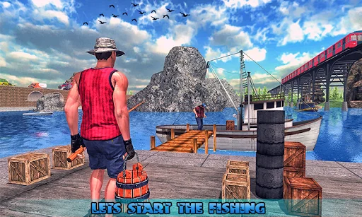 Big Fishing Ship Simulator 3D screenshot 4