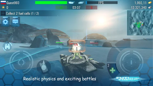 Future Tanks: War Tank Game screenshot 1