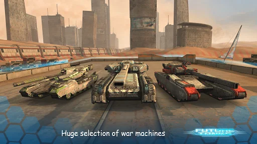 Future Tanks: War Tank Game screenshot 2