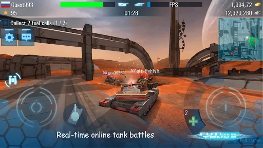 Future Tanks: War Tank Game screenshot 4