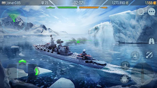 Naval Armada:Modern warship