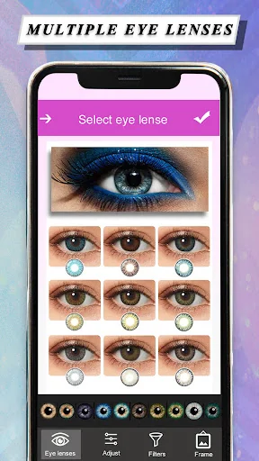 Eye Makeup: Eye Color Changer screenshot 3