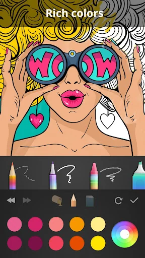 Girls Coloring Book
