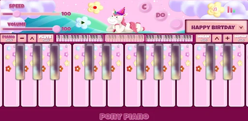 Pony Piano Pink