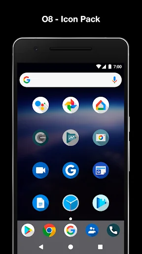 O8 - Android Oreo 8.0 Icon Pac