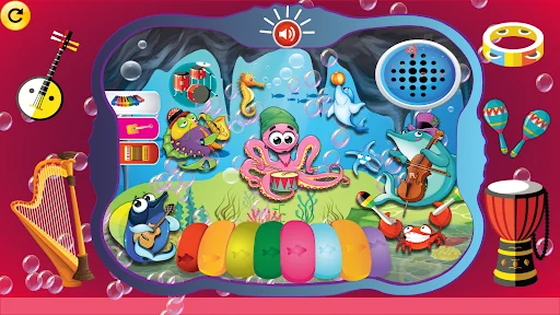 Piano Aquarium ToyBox Music