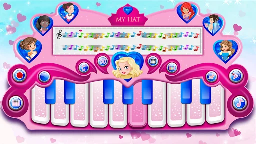 Pink Real Piano Princess Piano screenshot 3