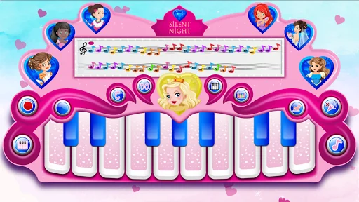 Pink Real Piano Princess Piano screenshot 4