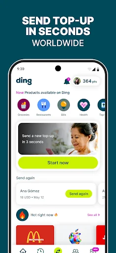 Ding Recharge & Giftcards