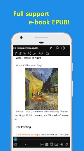 EasyViewer-epub,Comic,Text,PDF screenshot 3
