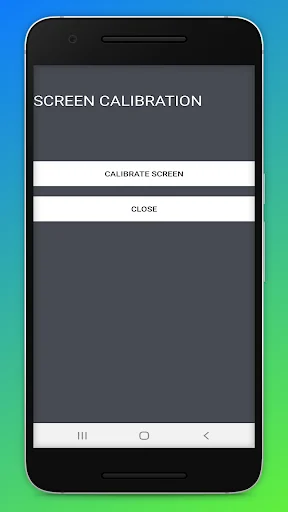 Screen Calibration