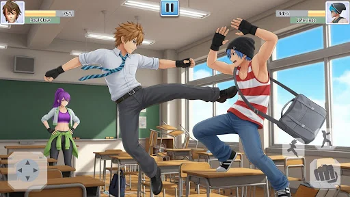 High School Fighting Game