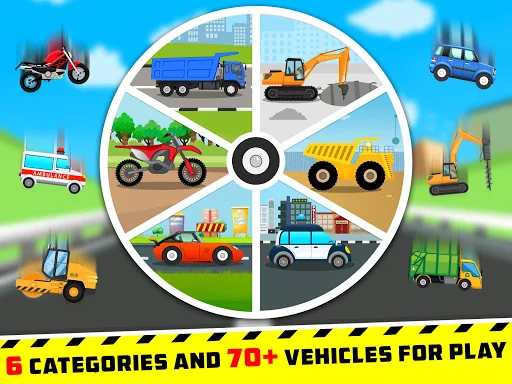 Vehicles Puzzles For Kids