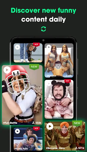 Add Face To Video Reface video screenshot 4