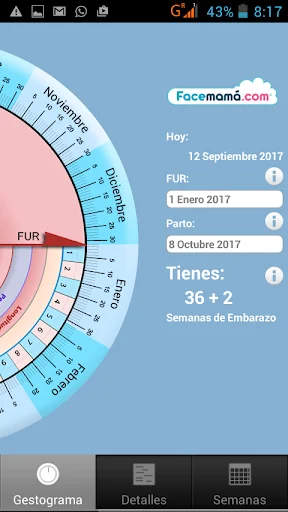 Pregnancy Weeks Calculator screenshot 1