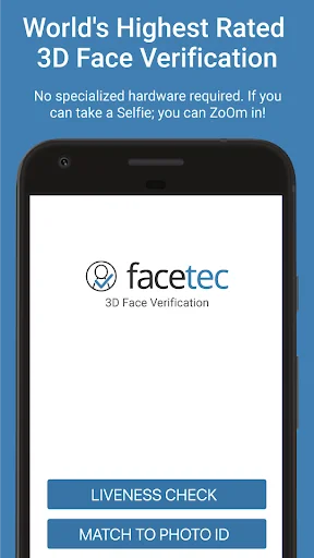 FaceTec Demo screenshot 1