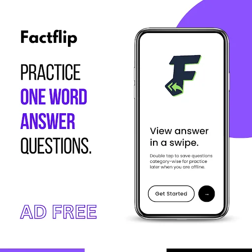Factflip: One Word Answer App