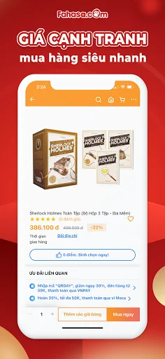 Fahasa Thế giới trong tầm tay screenshot 2