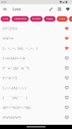 Kaomoji Japanese Emojis Smiley