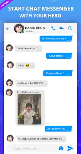 fake call with ryan family screenshot 2