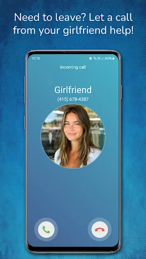Fake call girlfriend prank screenshot 1