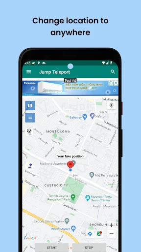 Fake GPS Joystick and Route
