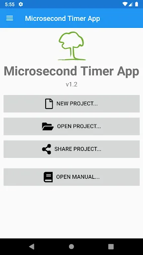 Microsecond Timer App