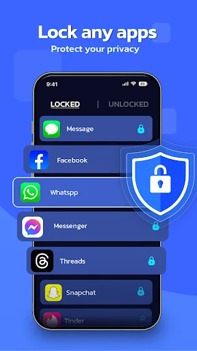 AppLock - Fingerprint Lock screenshot 1