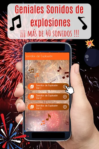 Sonidos de Explosiones.