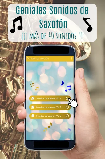 Sonidos de Saxofón, tonos.