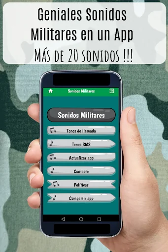Sonidos Militares para Celular