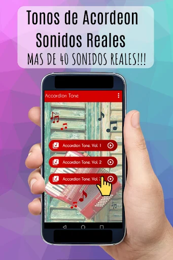 Tonos de acordeón, melodías.